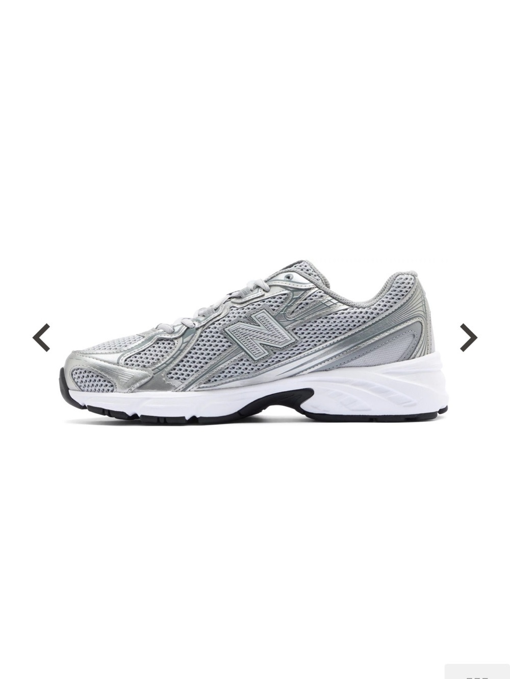 New Balance 740 Silver Mesh Running Shoes